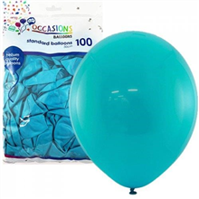 Balloons Standard Teal 25 Pack