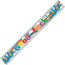 Banner Foil Good Luck