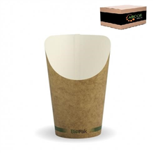 Biopak Chip Cup 12Oz 1000Ctn