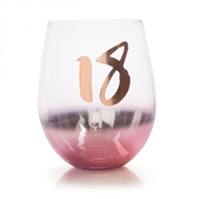 Blush Wine Glass 18