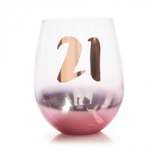 Blush Wine Glass 21 