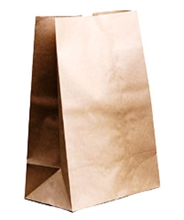 Brown Paper Bag 16 SOS 390x240mm 50Pack