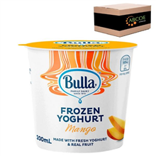 Bulla Frozen Yoghurt Mango 200ml 36CTN
