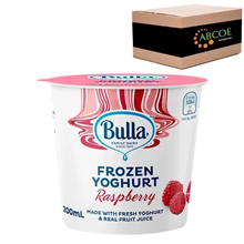 Bulla Frozen Yoghurt Raspberry 200ml 36CTN