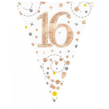 Bunting 16th Birthday Spark Fizz RG 39m