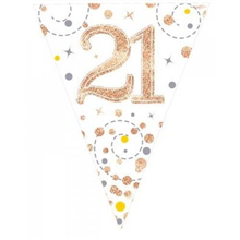 Bunting 21st Birthday Spark Fizz RG 39m