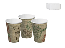 CASTAWAY CUP 12OZ PAPER SWALL JUTE 1000CTN