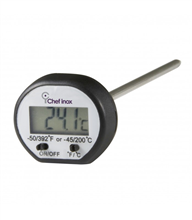 CHEF INOX THERMOMETER DIGITAL 135MM