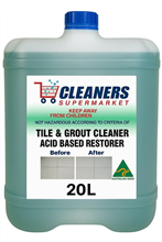 CS Acid Based Floor Tile and Grout Restorer 20L