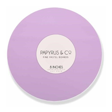 Cake Board Round Pastel Lilac 8