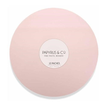 Cake Board Round Pastel Pink 10