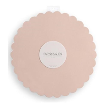 Cake Board Scalloped 10 Pastel Pink