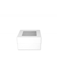 Cake Box Tall White 10x10x6