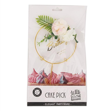 Cake Pick Happy Birthday 95x18cm