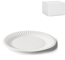 Capri Paper Plate Uncoated 6 150mm 500 Carton