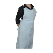 Castaway Apron Disposable Plastic 100PK