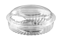 Castaway Clearview Food Bowls 20oz Dome Lid 25Pack