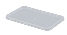Castaway Container Lid Rectangular MWave 50Slv