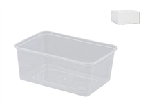 Castaway Container Rectangular MWave 1000ml 500Ctn