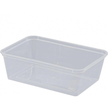Castaway Container Rectangular MWave 750ml 50Slv