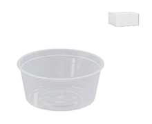Castaway Container Round MWave C10 280ml 1000Ctn