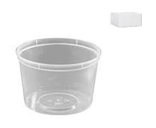 Castaway Container Round MWave C20 540ml 500Ctn