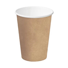 Castaway Cup 12oz Paper Single Wall Brown 50Sleeve