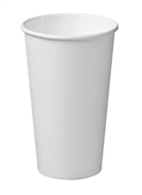 Castaway Cup 16oz Paper Single Wall White 25 Sleeve