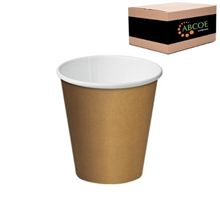 Castaway Cup 8oz Paper SWall Brown 1000CTN
