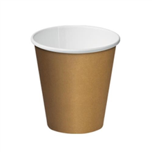 Castaway Cup 8oz Paper Single Wall Brown 50SLV