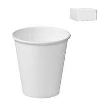 Castaway Cup 8oz Paper Single Wall White 1000Carton