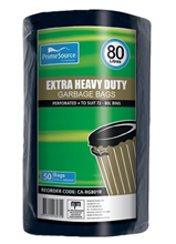 Castaway Garbage Bag 80L Premium RGB01R 50Roll