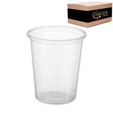 Castaway Plastic Cup Clear 200ML 1000CTN