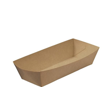 Castaway RediServe Hot Dog Tray Kraft 50Pack