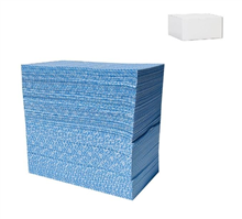 Castaway Wipes HD Blue 600x600mm Bulk 100Carton