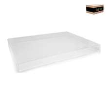 Cater Box Lid Only Rectangle Medium Clear 50PK