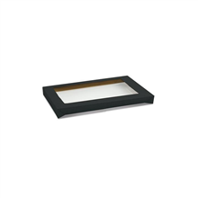 Cater Box Lid Only Rectangle Small Black 