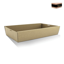 Cater Box Only Rectangle Large Brown 50CTN