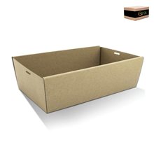 Cater Box Only Rectangle Medium Brown 50CTN