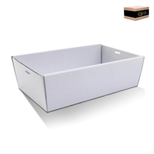 Cater Box Only Rectangle Medium White 50CTN