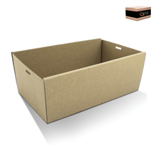 Cater Box Only Rectangle Small Brown 50CTN