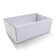 Cater Box Only Rectangle Small White 