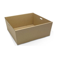 Cater Box Only Square Small Kraft 