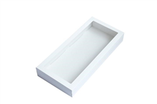 Cater Box Rect Large With Lid White Each 