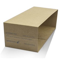 Cater Box Sleeve Medium Large Brown 