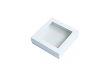 Cater Box Square Small With Lid White 100CTN