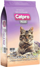 Catpro Plus Adult Chicken  Beef 1kg