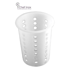 Chef Inox Plastic Flatware Cylinder 90x135mm