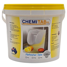 Chemitab Lemon Scented Urinal Blocks 4kg