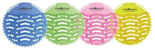 Chemsolve Urinal Screen Wave 20 Apple 12CTN